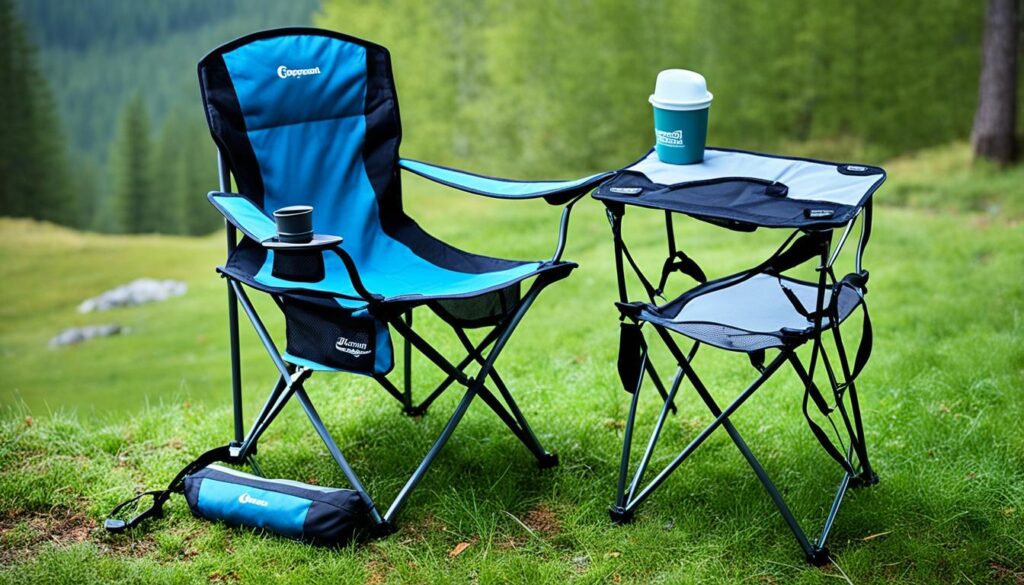 Opvouwbare campingstoel